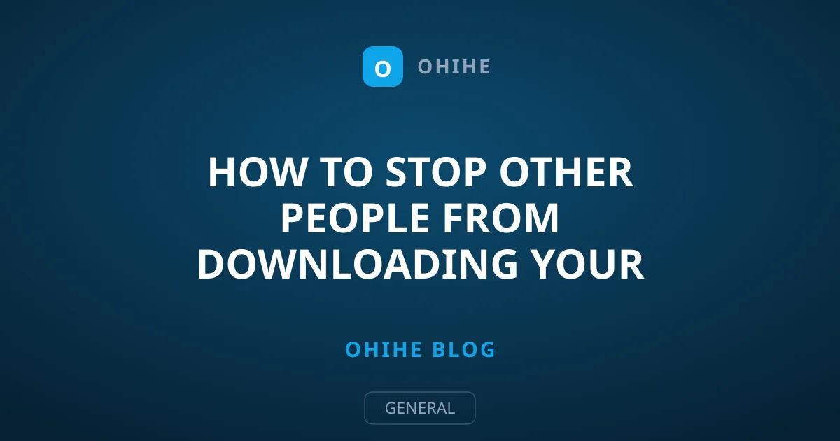 How to Stop Other People From Downloading Your TikTok Videos